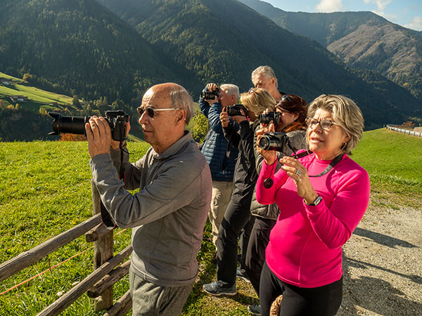 Visita aos Alpes Dolomitas na Itália.