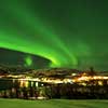 Aurora Boreal em nossa viagem à Noruega