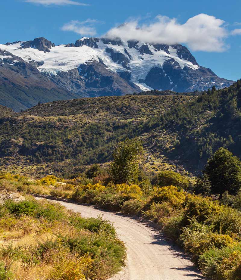 Villa O’Higgins na Patagônia chilena onde termina a Carretera Austral