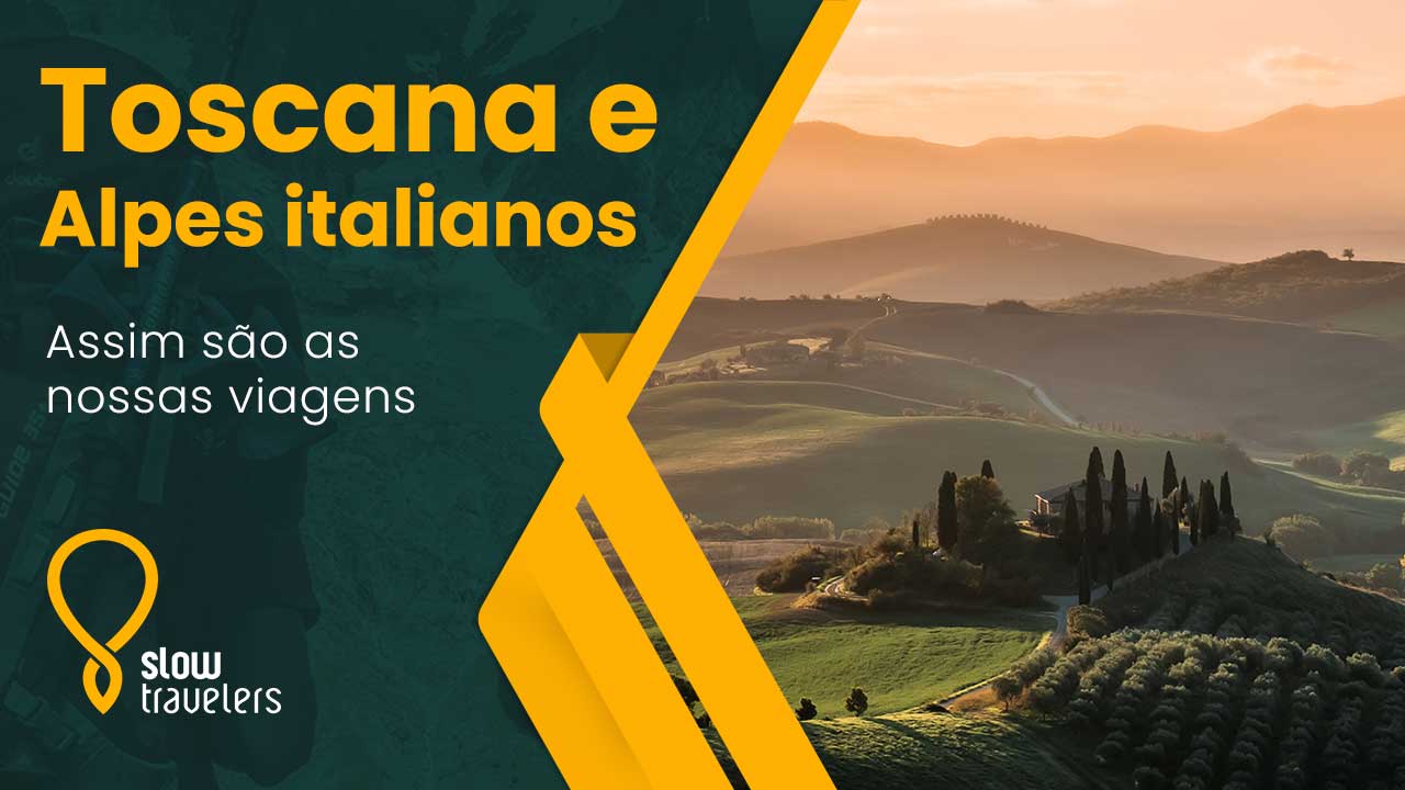 vídeo da viagem à Toscana e Alpes italianos com a SlowTRAVELERS