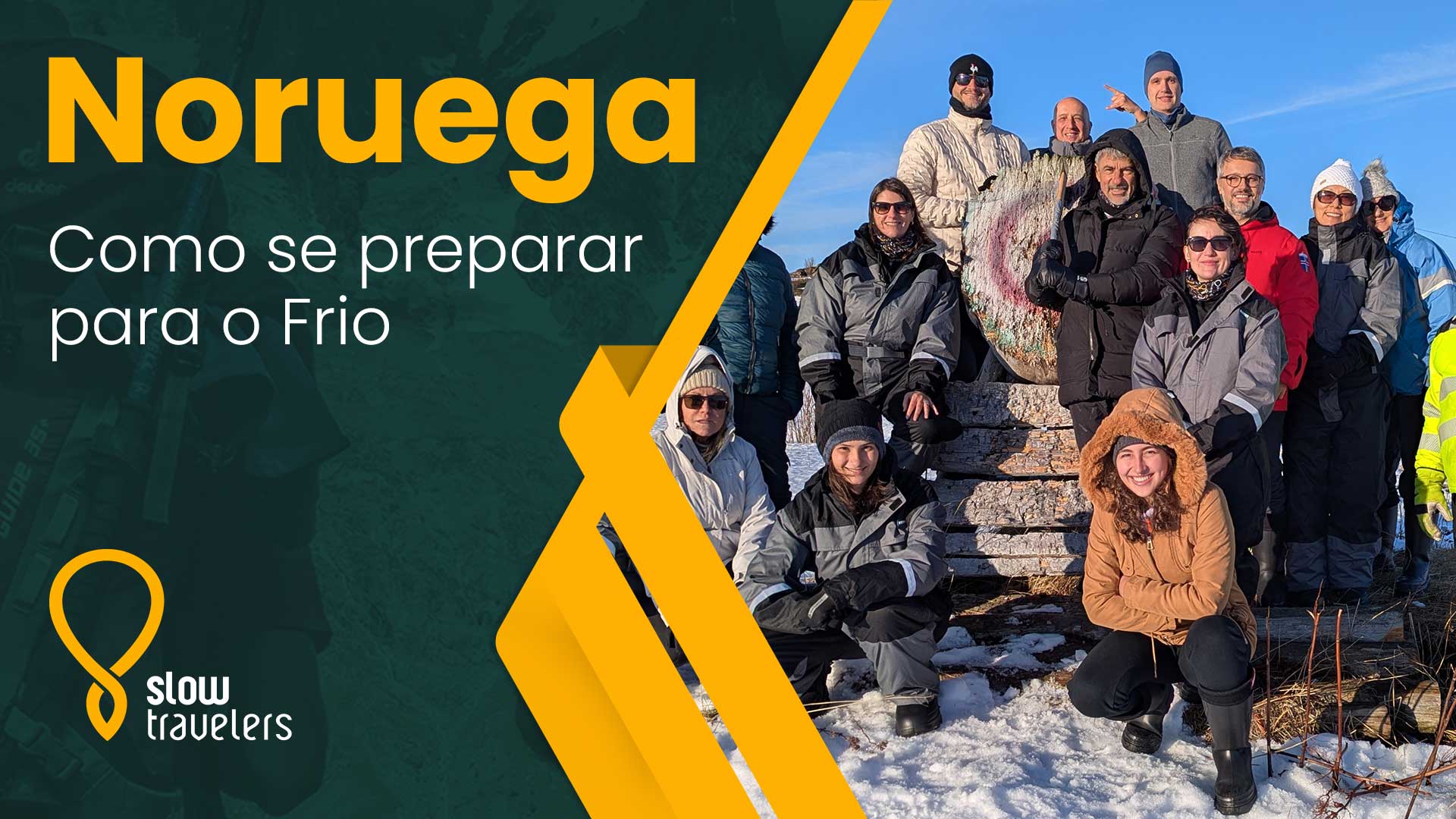 vídeo com dicas de como se preparar para o frio em uma viagem à Noruega